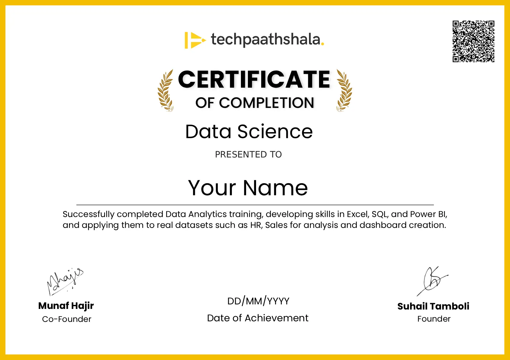 Techpaathshala Full Stack + Gen AI Certificate