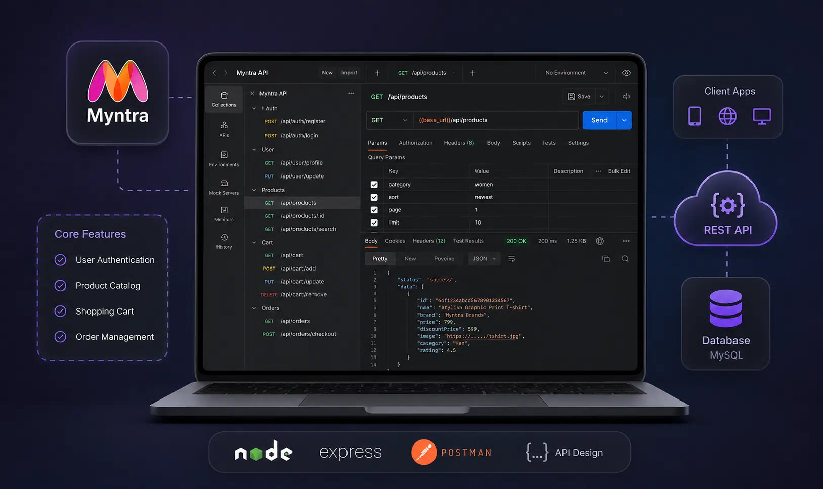 Myntra API Development