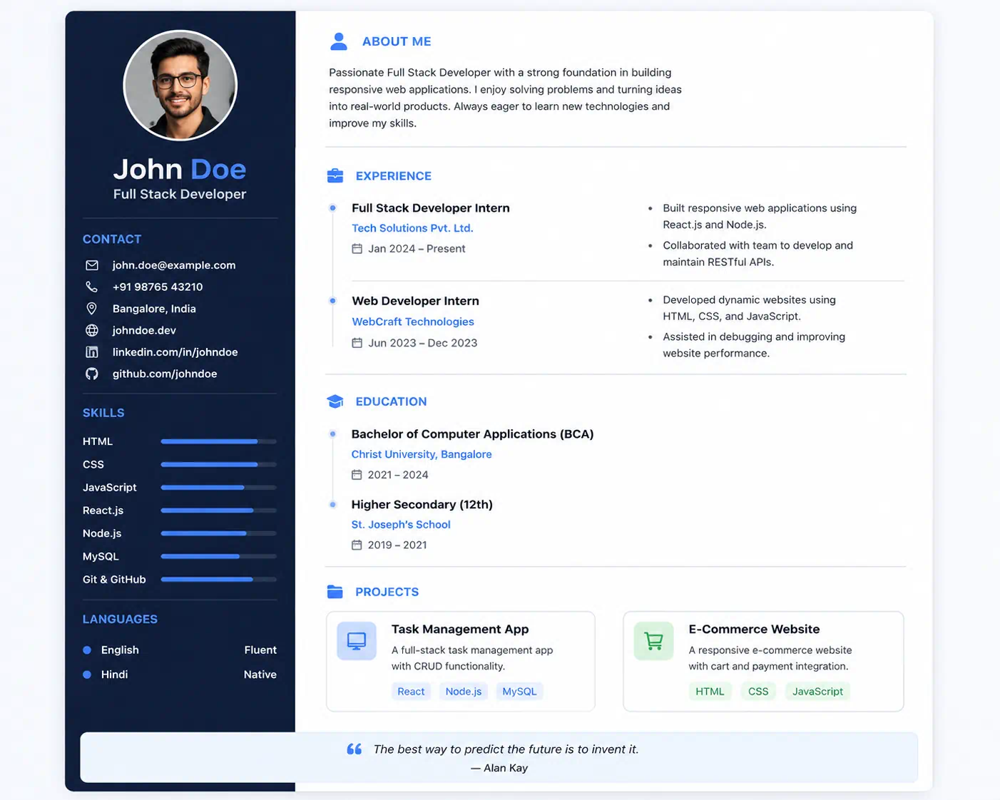 Resume Design