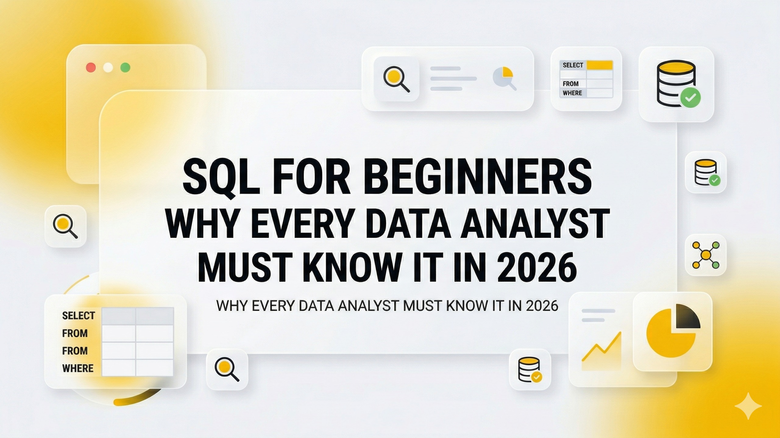 SQL for Beginners — Why Every Data Analyst Must Know It in 2026